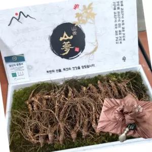 VDG 장뇌삼 실속형 5-7년 3등급 300g 35-40뿌리 건강식품 가정용 선물용
