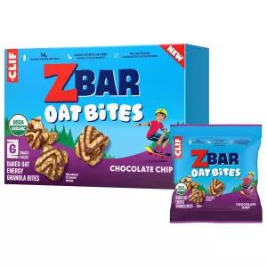 Zbar 오트 바이트 초콜릿 칩 구운 에너지 그래놀라 용 USDA 스낵 통곡물 4g 팩 6개