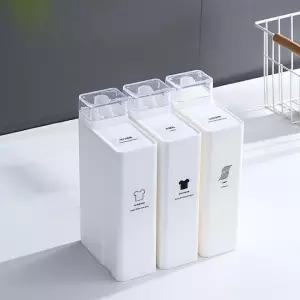 키밍 사각 세탁세제 소분용기 1000ML 리필용기 세제통 세탁소분용기