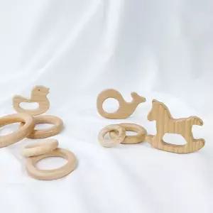나무 우드 원목 링 공예용 DIY 부자재 마크라메 뜨개구슬 키링부자재