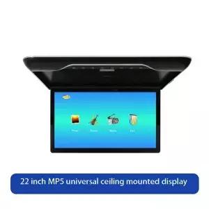 22인치 제너럴 모터스 차량용 천장 장착 TV MP5 모니터 HDMI 입력 고화질 엔터테인먼트 스크린