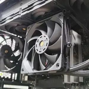 컴퓨터 케이스 메모리 냉각 팬 홀더 호스트 나사 포함 RAM 모듈 쿨러 브래킷