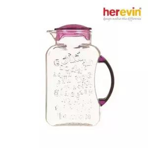 (헤르빈) 하이드라 플라스틱 저그 물병 2.2L 퍼플