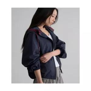 에잇세컨즈 컬러 배색 윈드브레이커 네이비 사파리 야상재킷 356439SM3R 629992