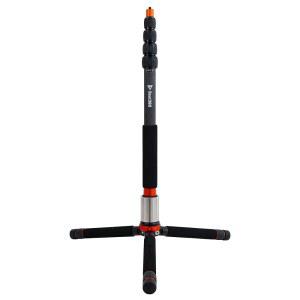 베스트360 모노포드 프로 카본 파이버 에디션 360 카메라 스탠드 INSTA360 X5 X4 X3 / DJI OSMO GOPRO MAX 2 RICOH THETA X Z1 KANDAO QOOCAM 3 ULTRA와 호환됩니다