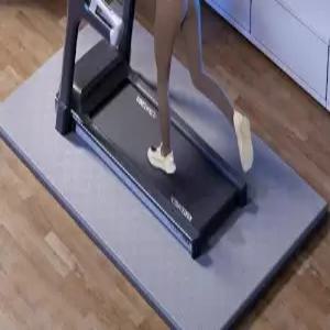 러닝머신 방음 회색 4cm) 소음 두꺼운 실내 (2미터x1미터x두께 검정색과 매트