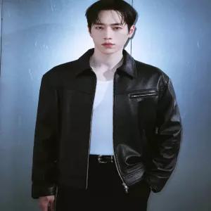 드로우핏 러셀 싱글 카우 레더 자켓 [BLACK] 라이더 스웨이드자켓 DFJK6108BK 589