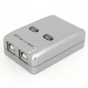 Coms USB 공유기 2:1 수동 스위치 및 프로그램 전