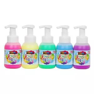 뭉게구름 거품물감 300ml 5색 세트