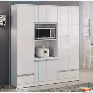 HR 전면 UV 하이그로시 도장 주방 수납 틈새장 G-229