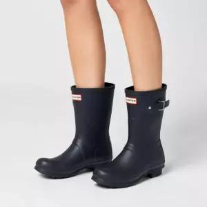 헌터 Original Short - Navy WFS1000RMA NVY) 오리지날 숏 레인부츠)