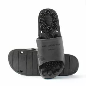 ( )소프트 지압 욕실화 2켤레 세트 265 270mm 블랙 마사지슬리퍼 논슬립욕실화