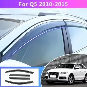 자동차 연기 창 Sun Rain 외부 바이저 Audi Q5 2010 2011 2012 2013 2014 2015 2016 2017 2018 Sunny Visor