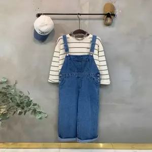 씨샵인더룸 [브리치] / 쿠루 데님 포켓 오버롤 멜빵 점프슈트 3color