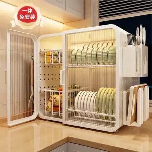 보관함 그릇 싱크대 기건조대 StandardWhite 뚜껑식 바구니 식기