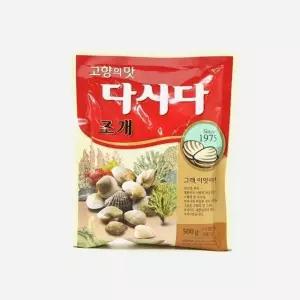 고향의맛 조개 다시다 500g (WB824F8)