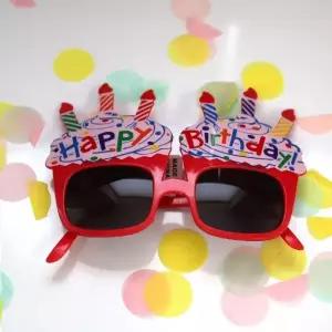 촛불레드 생일안경 생일파티소품 웃긴안경 선글라스 생일용품 생일선글라스 (WBC1E63)