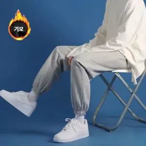 [RIZPICK]겨울긴바지 기모안감 오버핏팬츠 조거 IS TTP39 아웃도어 레저팬츠
