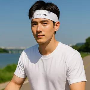 파워핏 쿨링 헤어밴드 스포츠 헤드밴드 운동헤어밴드 운동머리띠