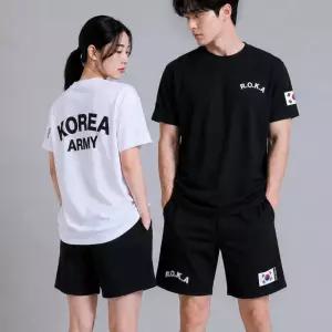ROKA 로카 여름 트레이닝 세트 남녀공용 에어쿨 반팔 반바지 세트