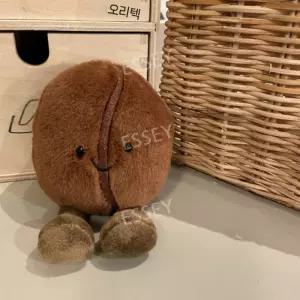 원두 귀여운 모양 장식 인형 작은 매장 21cm 13cm 커피콩 소품 가정