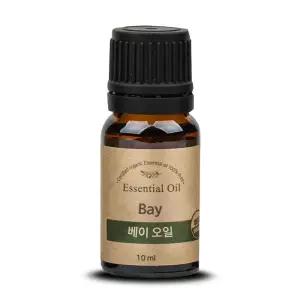 퓨어스 유기농 베이 월계수 에센셜 오일 10ml 베이비오일 Bayoil 베이아로마 로렐에센셜오일