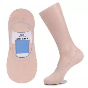 [ME156Q3566]페이크 데일리 삭스 풋덧신 삭스 베이지