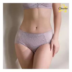 오모떼 복부 더블 보정 맥시 누디 팬티 1종/라벤더