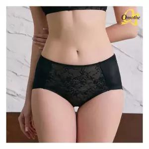 오모떼 복부 더블 보정 맥시 누디 팬티 1종/블랙