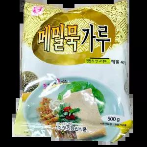 메밀묵가루 (맷돌표 500g) 묵사발용 명절용간식 프랜차이즈 잡내제거 깊은맛 묵요리전문점