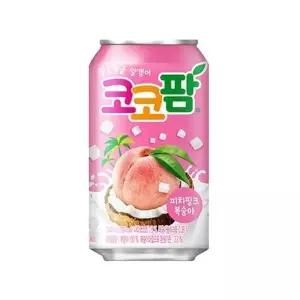 코코팜 피치핑크 복숭아 340ml 48개