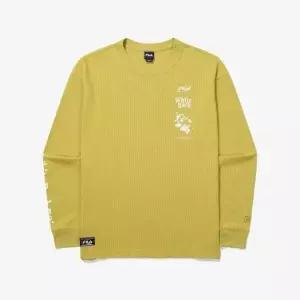 [휠라]WHITE ROCK 와플 긴팔티 FS2RLG3103X_MUD