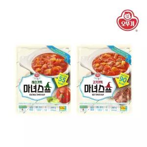 [오뚜기] 라이트앤조이 채소가득 마녀스프 250g x 1개+고기가득 마녀스프 250g x 1개