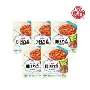 [오뚜기] 라이트앤조이 고기가득 마녀스프 250g x 5개