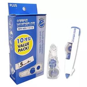 플러스 수정테이프 리필 WH-605R 10개입