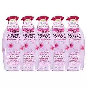 엘지 오가니스트 컨디셔너 체리블라썸 히알루론산 500ml 5개