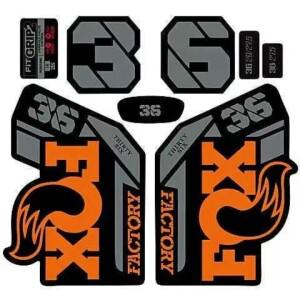 FOX36 MTB 도로 자전거 프론트 포크 스티커 사이클링 반사 내구성 재미 있은 데칼에 대한