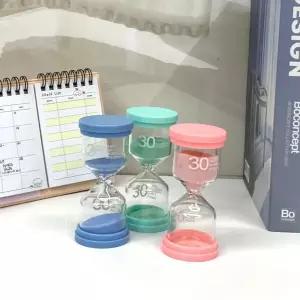 마카롱 탁상 타이머 30분 모래시계