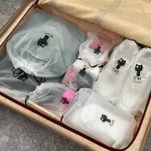 [알티피아]복조리파우치 캐릭터파우치 의류포장지 투명 이너백