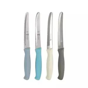 안전 톱니칼 과일과도 과일칼 스테이크 식도 주방칼 빵칼 토마토