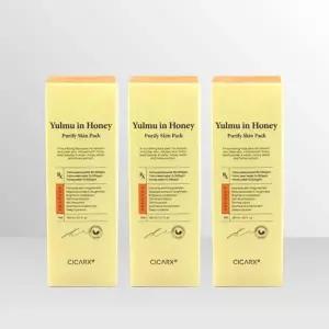 시카알엑스 율무 인 허니 퓨리파이 스킨 팩 180ml 3개 / iuy