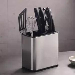 고품질 칼 블럭 꽂이 보관함 거치대 조리도구정리 칼수납 칼보관함 칼꽂이대 (WF37730)