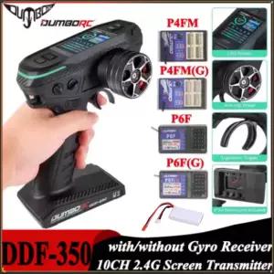 DUMBORC DDF-350 송신기 리시버 2.4G 10CH 디지털 라디오 리모컨 포함