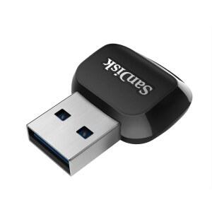 SANDISK 퀵플로우 마이크로SD UHS-I 카드 USB-A 리더 - SDR-B731-GN6NN
