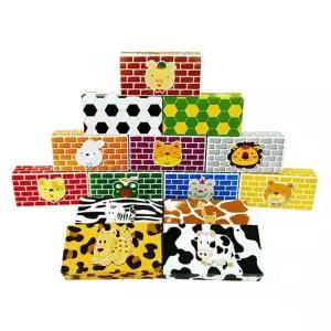 작은블럭 가꿈 장난감 종이블럭 블록 (여러가지패턴) 완구 (NO.267) 블럭 50pcs