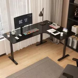 ㄱ자모션데스크 코너 PC테이블 코너책상 코너형
