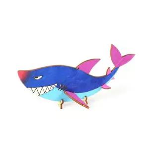 3D퍼즐 TBZ 나무조립 (YO) 나무모형만들기 나무조립키트 우드동물 상어(YM845)