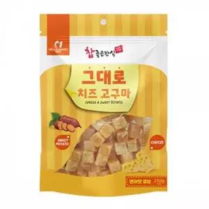 치즈 고구마 연어맛 큐브 250g 애견간식 강아지