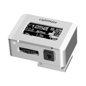 라이트메이트 라이트 2R 미터 30 FOV 고정밀 앰비언트 디지털 노출계 0.96인치 대형 OLED 화면 초소형 1.24온스 충전식 20H 배터리 수명 필름 라이카 카메라 슬리버