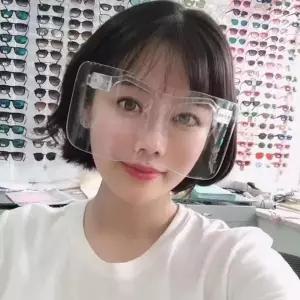 업그레이드 플라스틱 페이스쉴드 보안경 마스크 의료용고글
